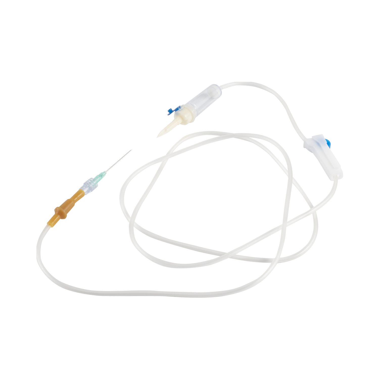 IV set with needle