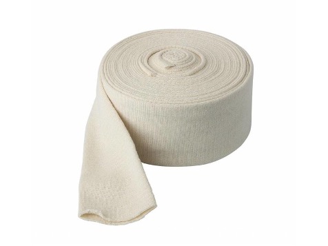 Elasticated tubular bandage