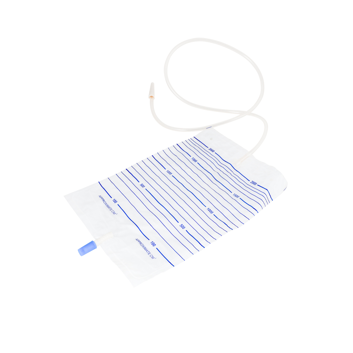 urine bag pull push valve