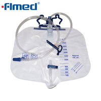 Luxury Urinary Drainage Bag with Anti Reflux Device 2000Ml
