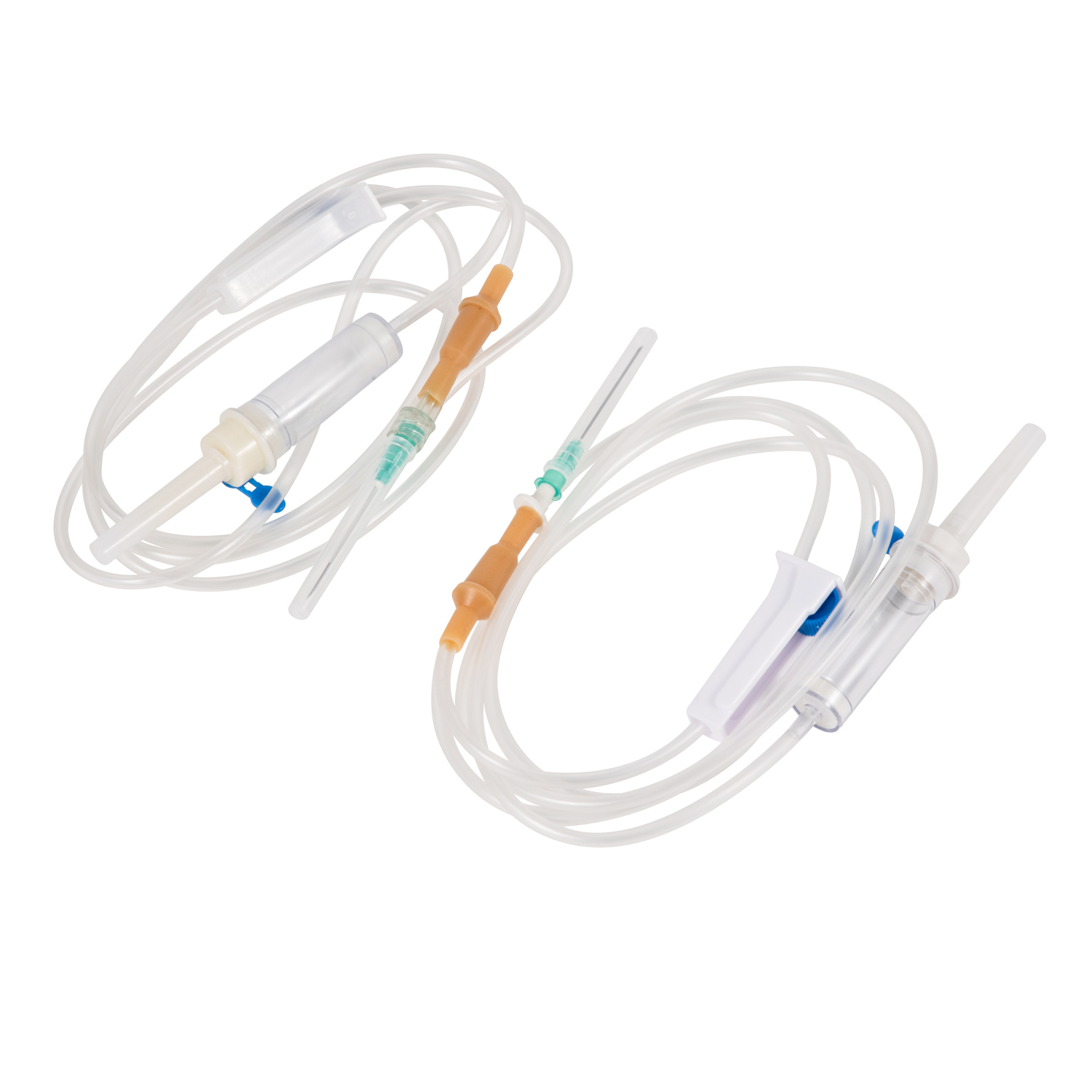IV set with needle