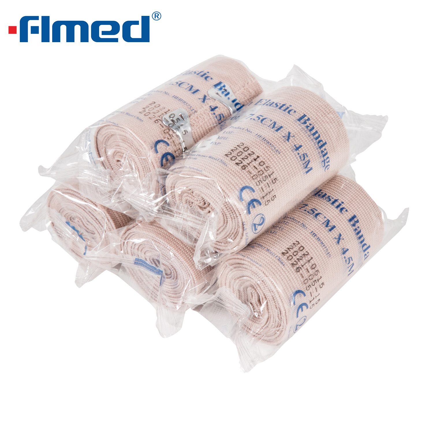 Breathable Premium High Elastic Compression Bandage,for Medicalcare Use Rubber High Elastic Bandage Roll