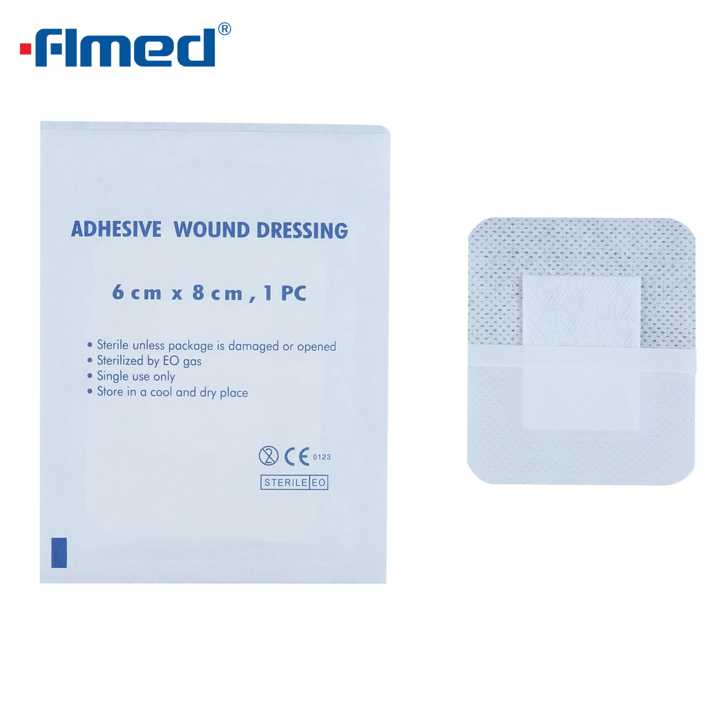 Medical Supply Disposable Non-woven Adhesive Wound Dressing