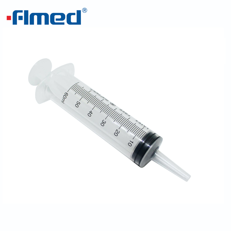Disposable Catheter Tip 3-part Latex Free Syringe