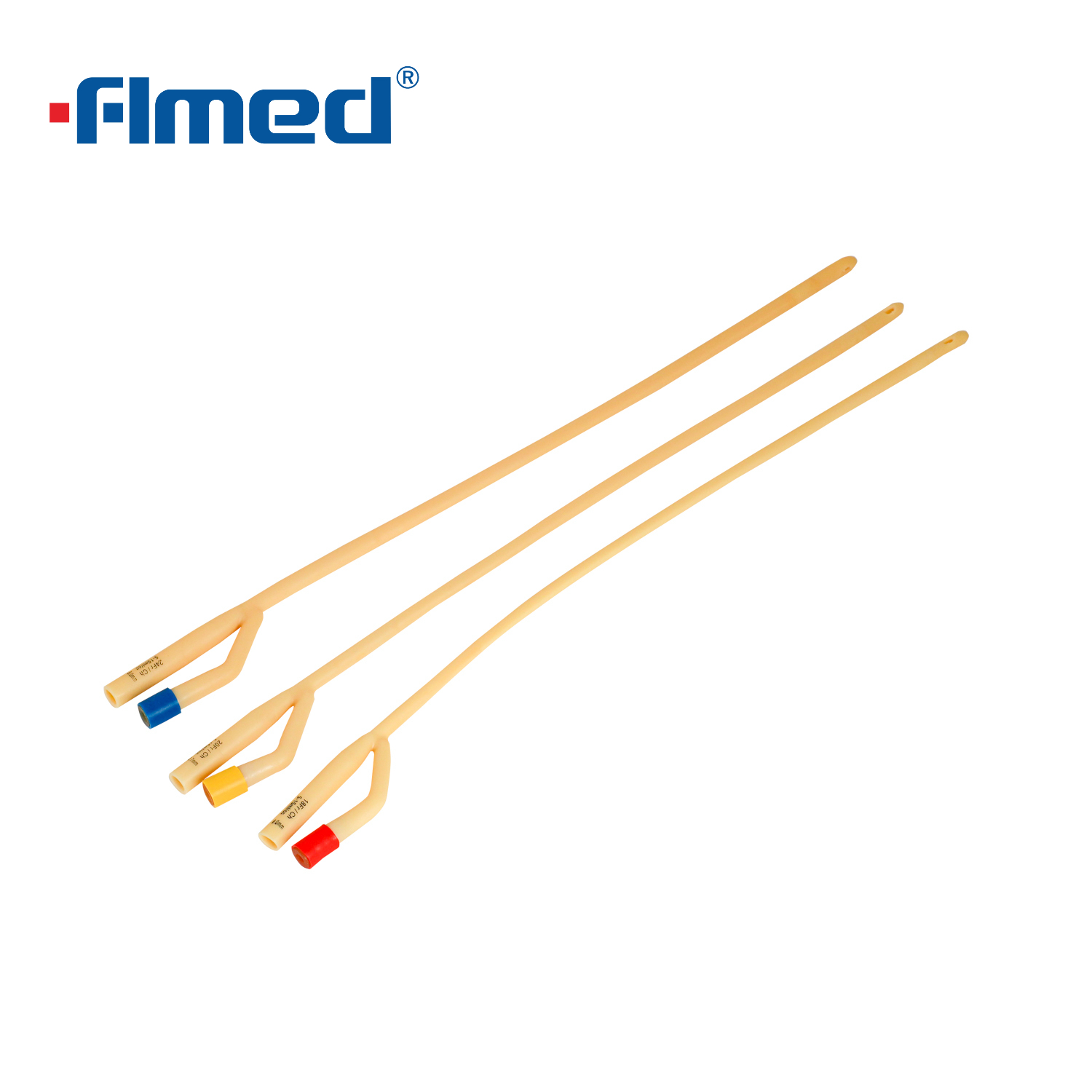 3-way Standart Latex Silicone Coated Foley Catheter