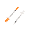 Disposable Insulin Syringe with fixed 0.3ml/0.5ml/1ml sterile individual packaging CE approved