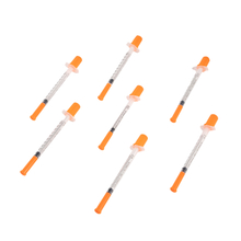 Disposable Insulin Syringe with fixed 0.3ml/0.5ml/1ml sterile individual packaging CE approved