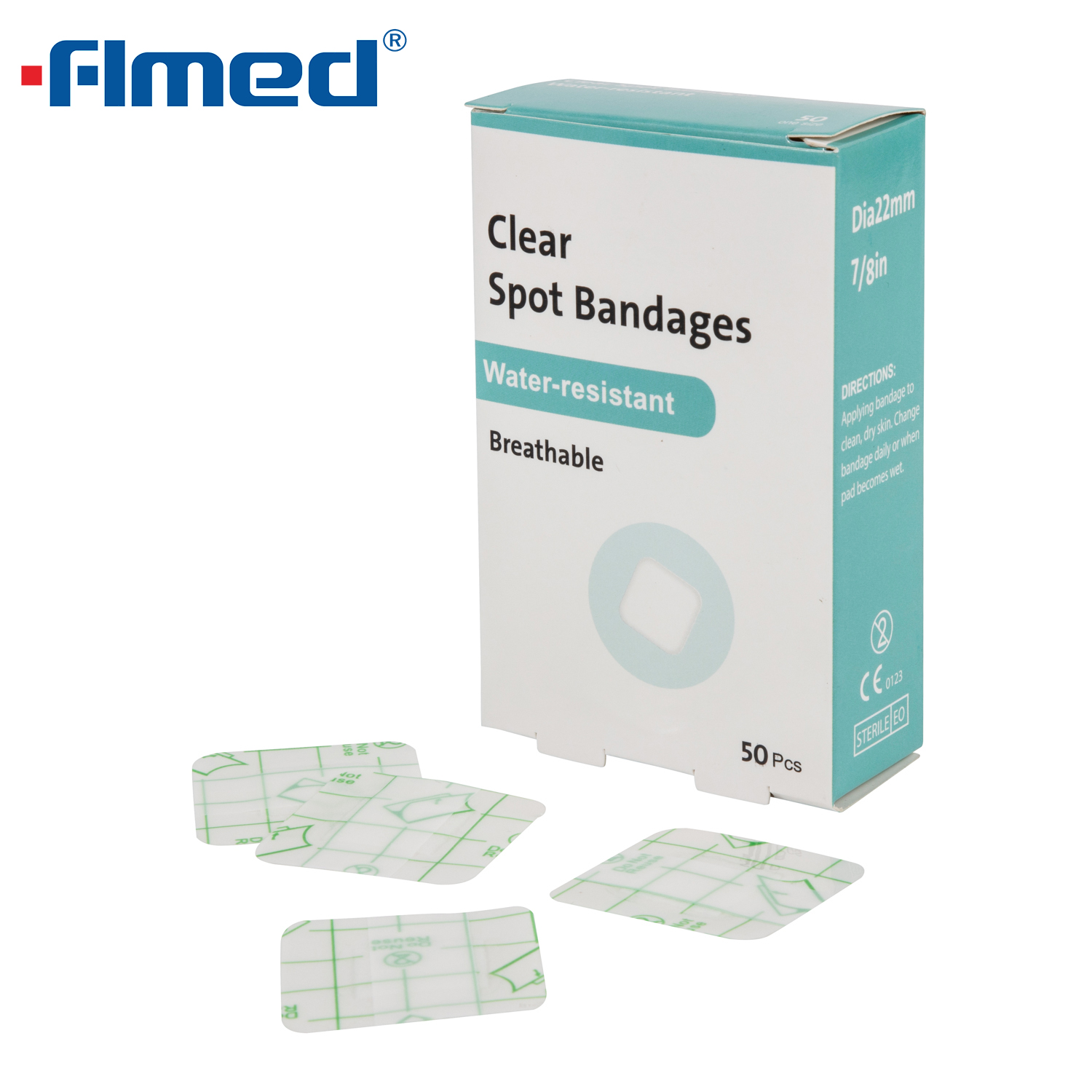 Aidplast Round First Aid Plaster for Wound Care