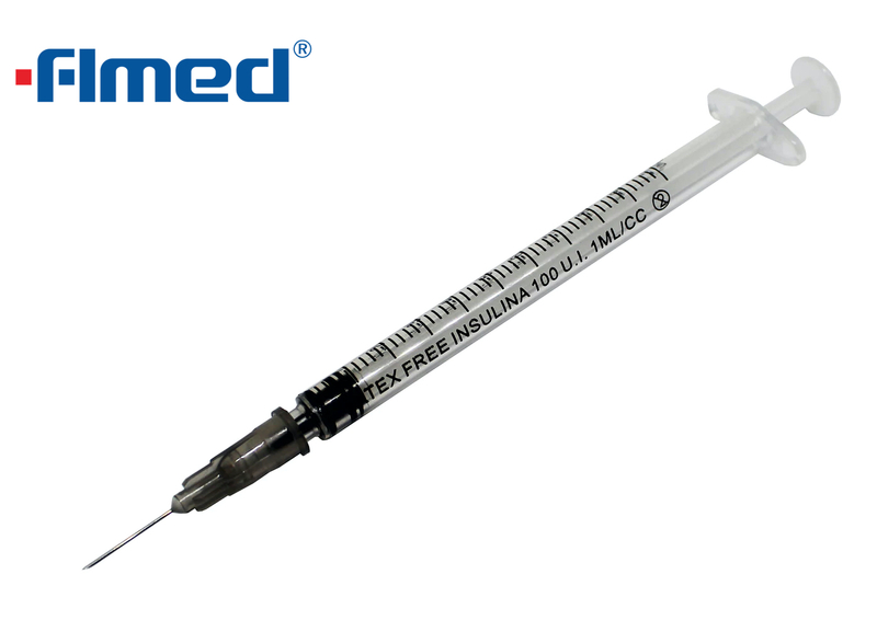 1ml Insulin Syringe & Needle 27g X 13mm