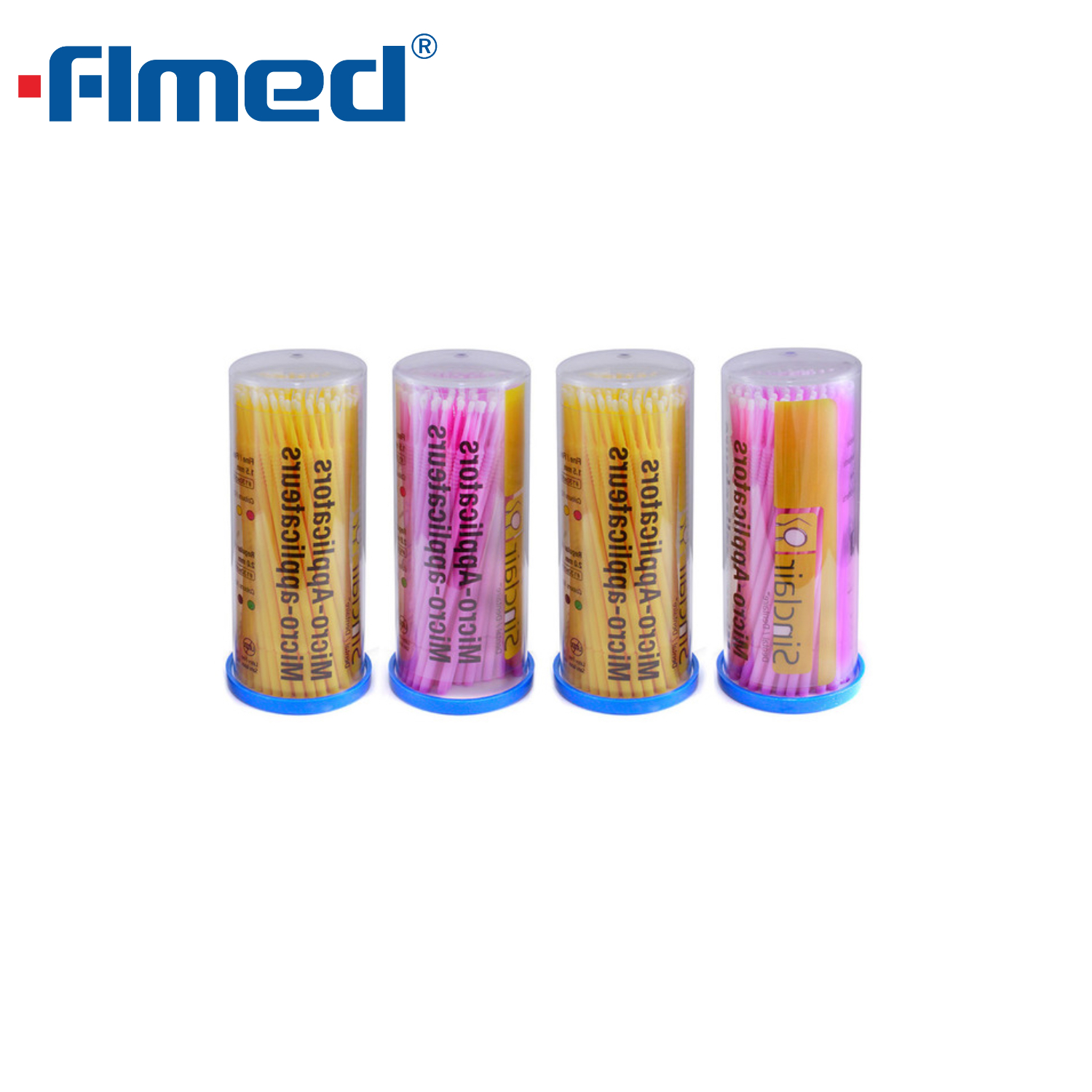 Microspazzolini Dentali AZDENT – Multimisura Regolare/Fine/Super Fine/Extra Fine – 2.5 Mm