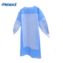 Disposable Sterile Fabric Reinforced Surgical Gown