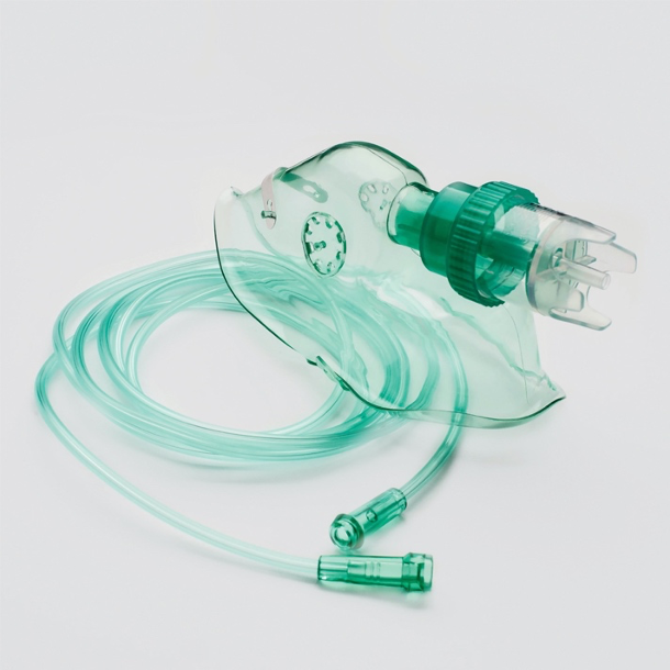 What mask is used for nebulizer?