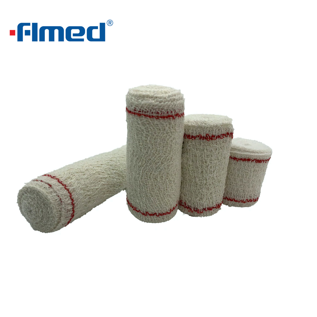 Cotton Crepe Elastic Bandage Elastic Crepe Bandage For Wound Care Dressing