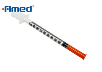 Disposable 1ml Insulin Syringe & Needle 8mm X 30g