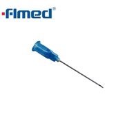 23G Hypodermic Needle (0.65mm X 30mm) Blue (23G X 1, 1/4" Inch) 