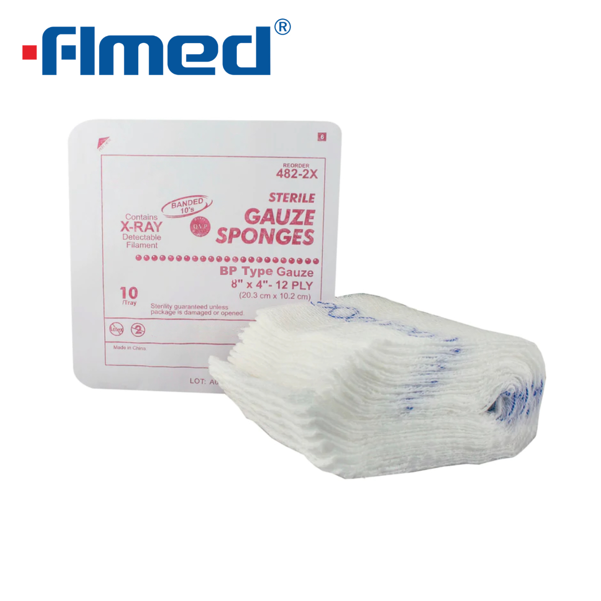 Non Sterile Medical Gauze Swabs (Pack of 100)