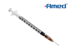 1ml Insulin Syringe & Needle 26g x 13mm