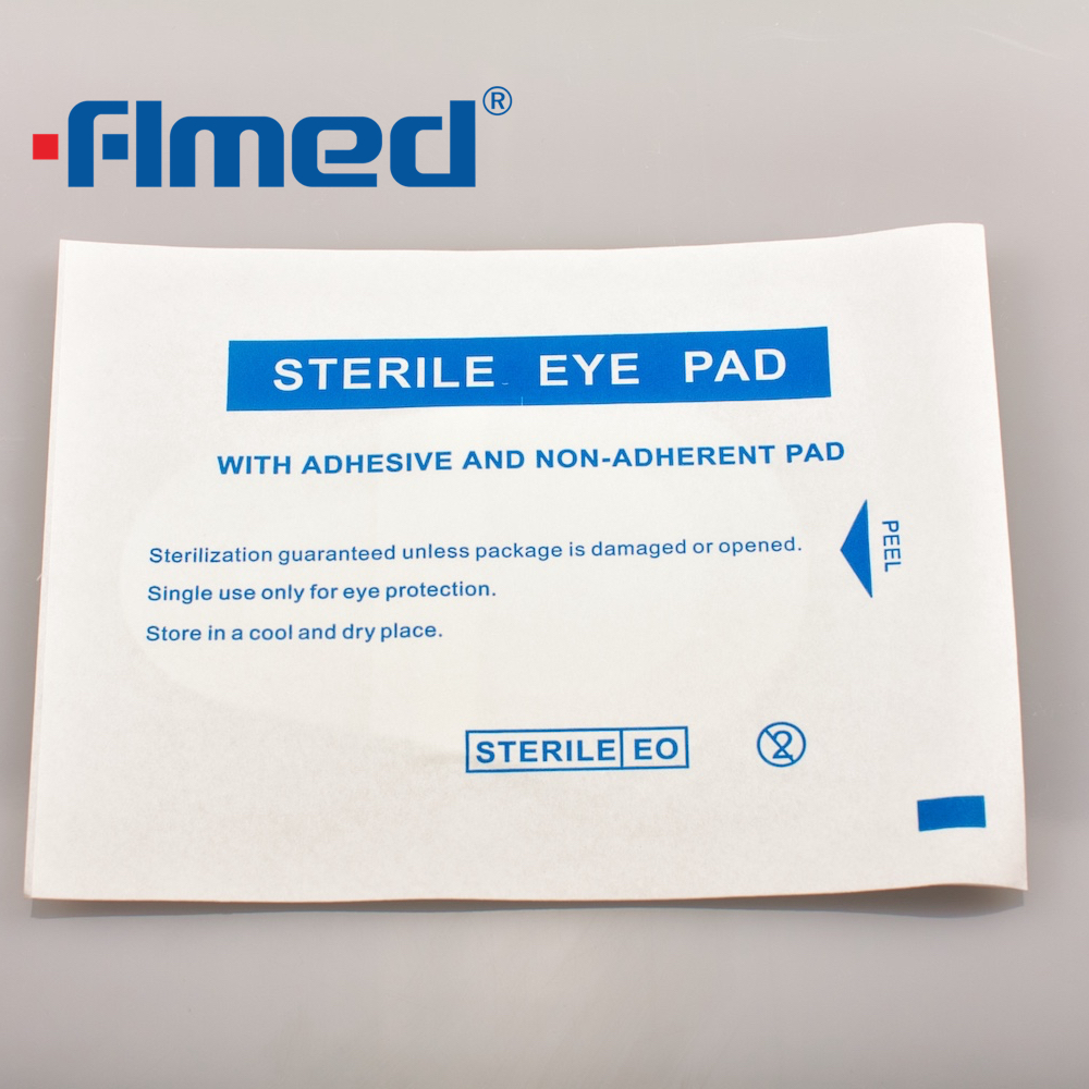  Oval Shape Individually Packed Medical Sterile Eye Pads
