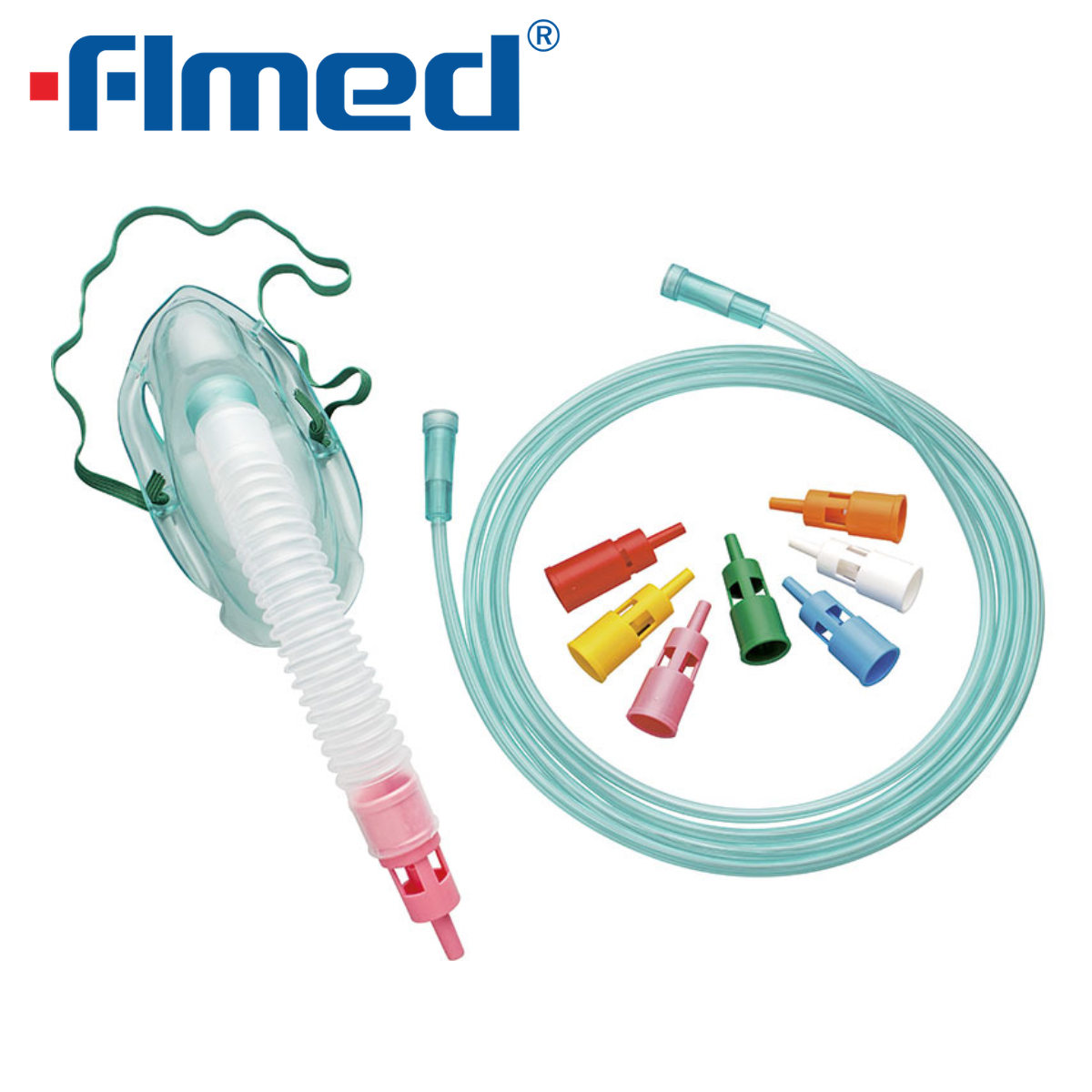 Multi-Vent Mask Venturi with 7 Feets Tubing