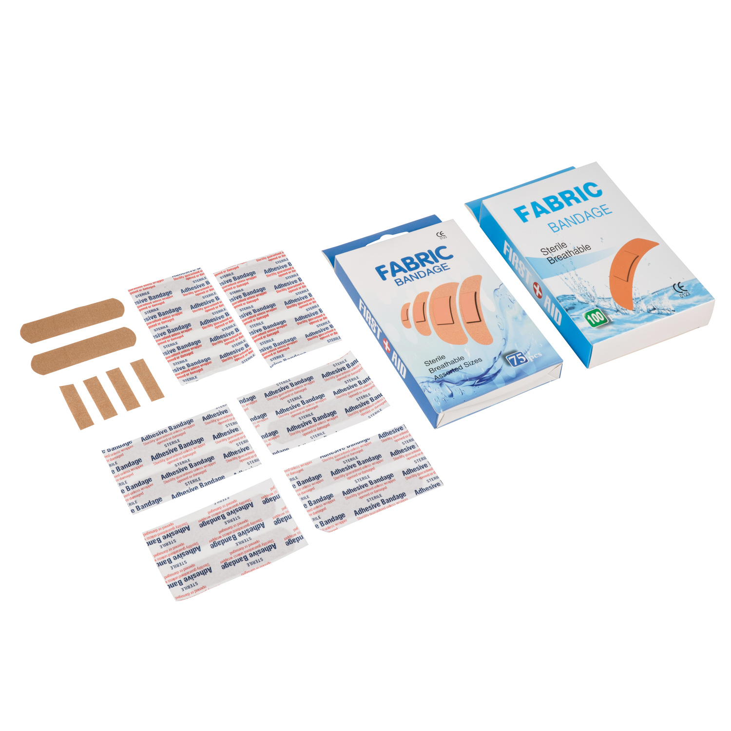 Adhesive fabric plasters