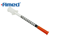 Disposable 1ml Insulin Syringe & Needle 12.7mm X 29g