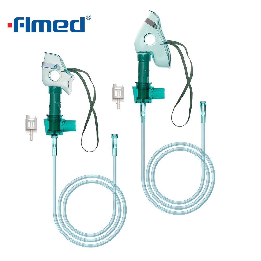Multi-vent Oxygen Mask with tubing for Medical Use