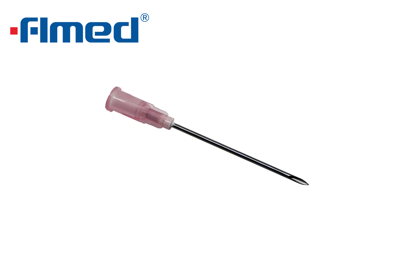 18G Hypodermic Needle (1.2mm X 38mm) Pink (18G X 1, 1/2" Inch)