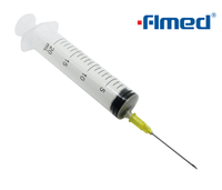 Disposable 20ml Syringe & Needle Hypodermic 19g Eccentric