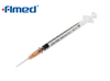 1ml Insulin Syringe & Needle 25g X 16mm CE marked