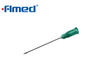 21G Hypodermic Needle (0.8mm X 38mm) Green (21G X 1, 1/2" Inch) 