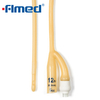 2-way Latex Foley Catheter with silicone coated 