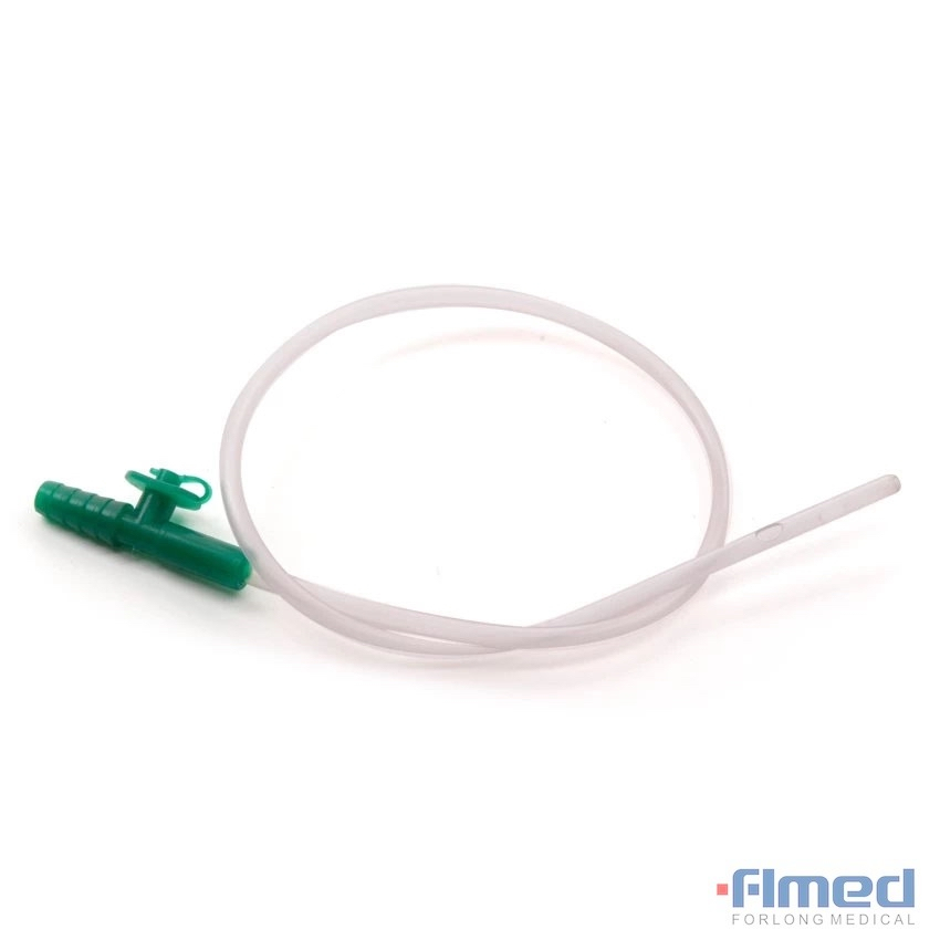 Endo Bronchial Suction Catheter with Thumb Control Connector