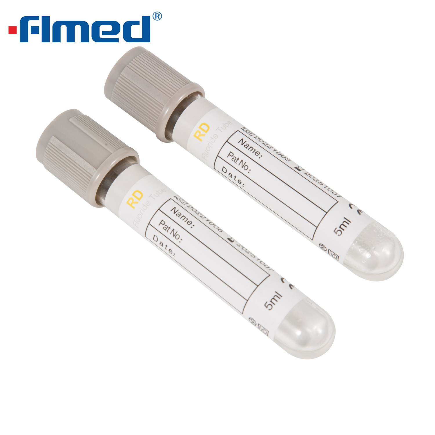 Vacuum Glass Blood Collection Tubes for Blood Samples Collection
