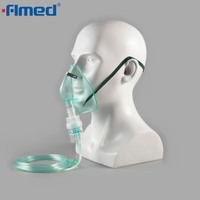Disposable Nebulizer Mask With Tubing - Adult & Pediatric Sizes