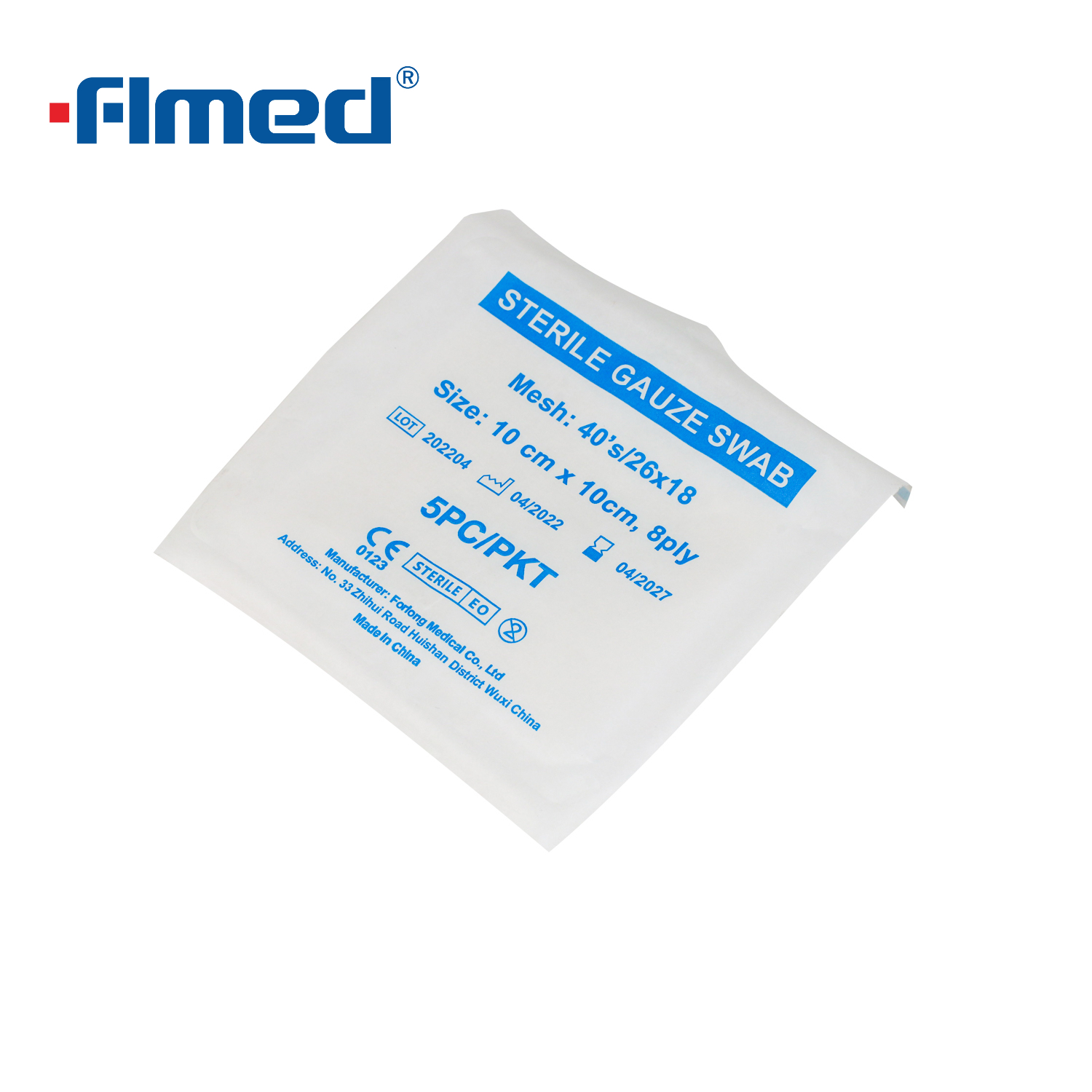 Surgical Gauze Dressing Non-Sterile Plain Gauze Swabs