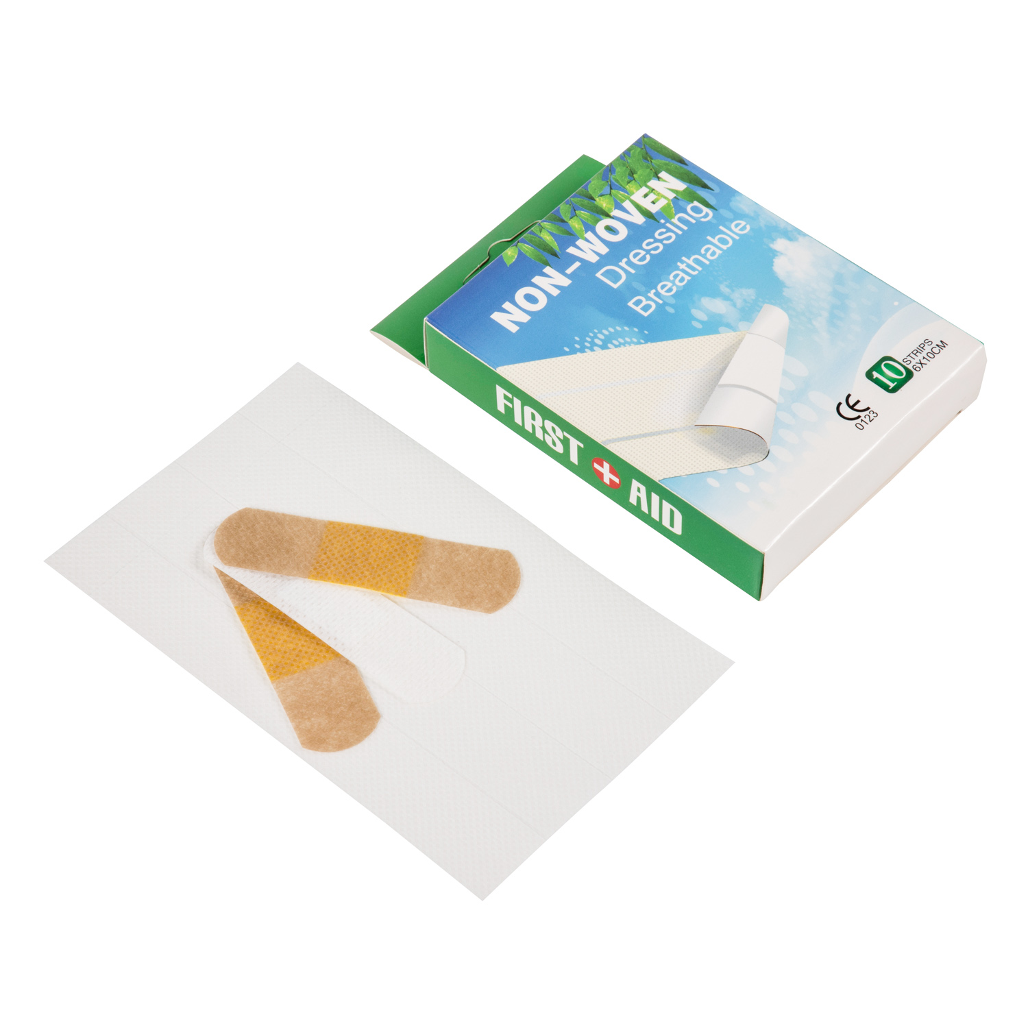 non-woven would plasters