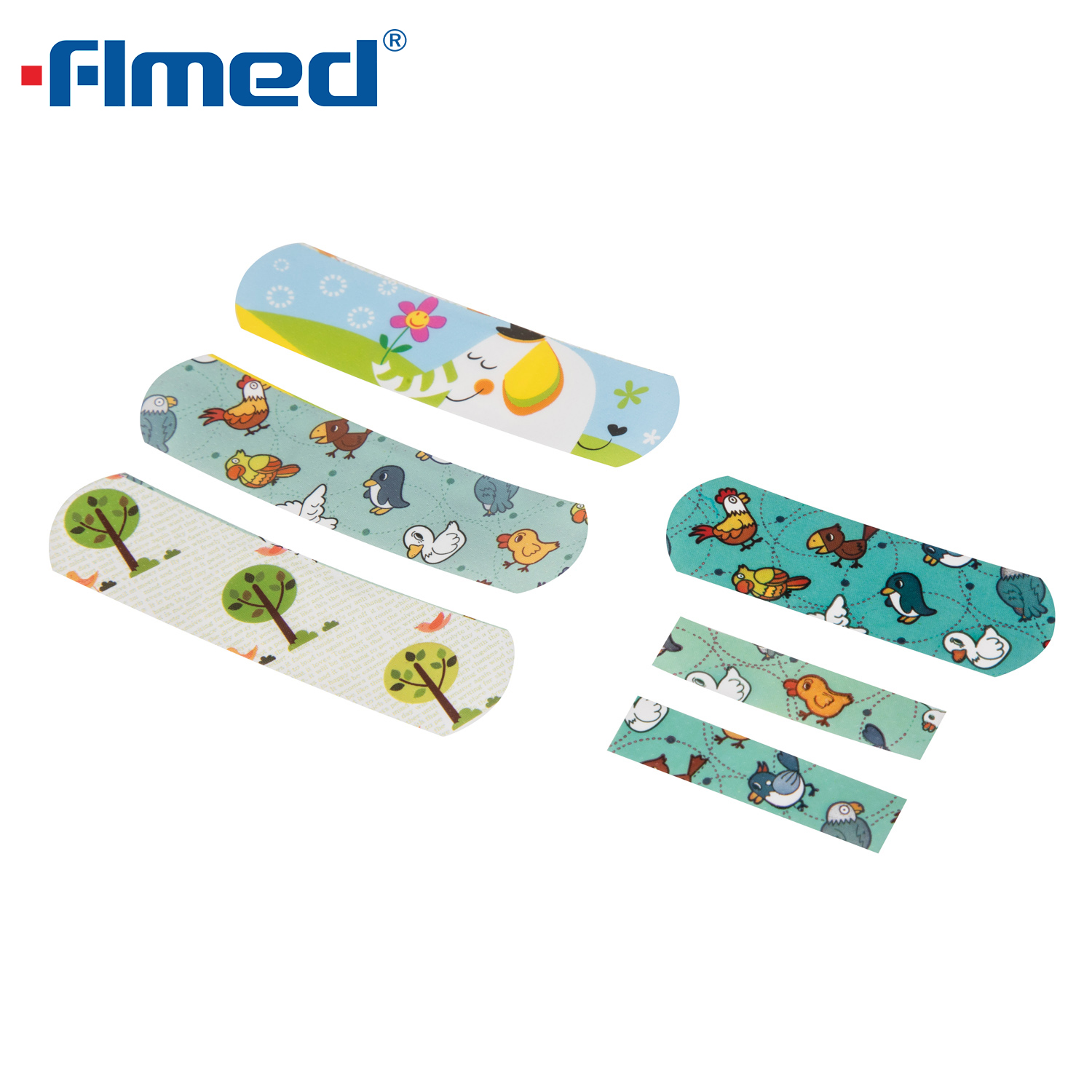 Wound Plaster Adhesive Bandages Character Bandaids & Bandages for Kids 