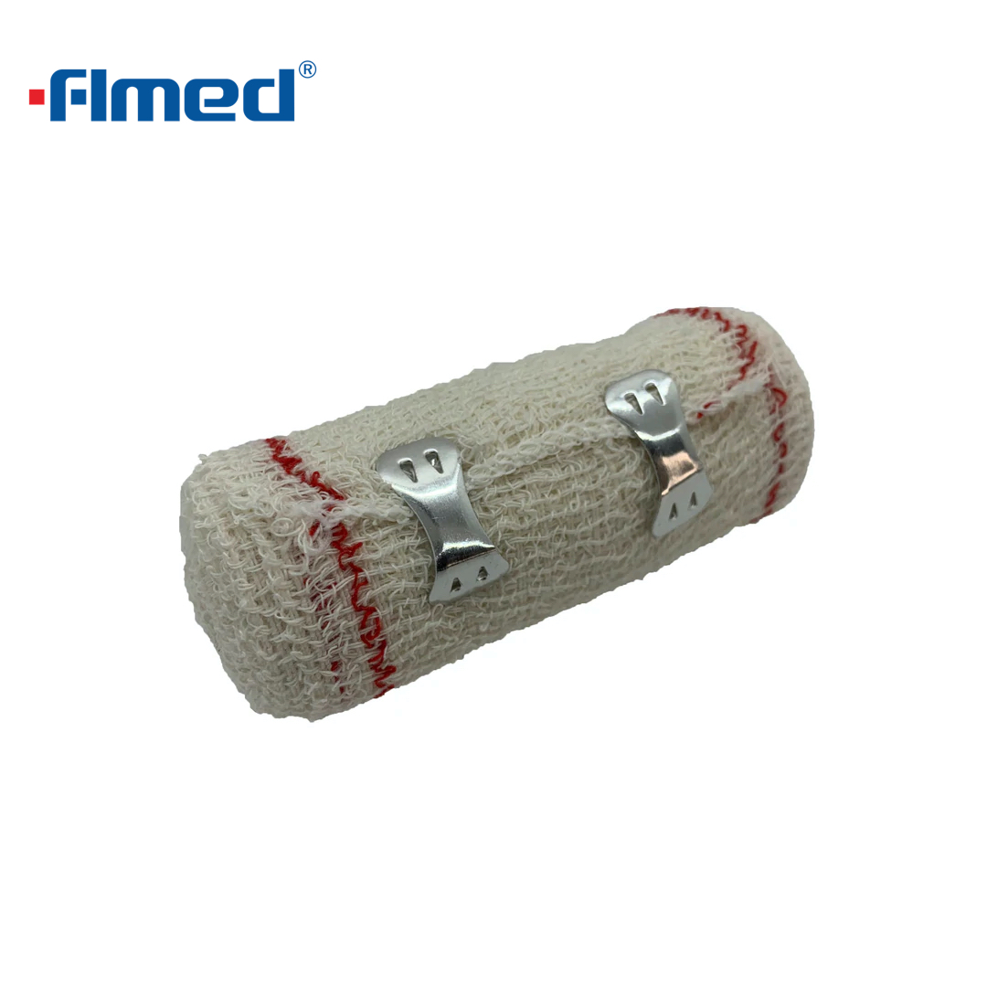 Cotton Crepe Elastic Bandage Elastic Crepe Bandage For Wound Care Dressing
