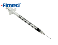 0.3ml Insulin Syringe & Needle 29g X 13mm (29G X 1/2" Inch)
