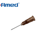 26G Hypodermic Needle (0.45mm X 13mm) Brown (26G X 1/2" Inch) 