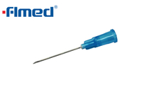 23G Hypodermic Needle (0.6mm X 25mm) Blue (23G X 1.0" Inch)