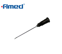 22G Hypodermic Needle (0.7mm X 32mm) (Black 22G X 1, 1/4" Inch) 