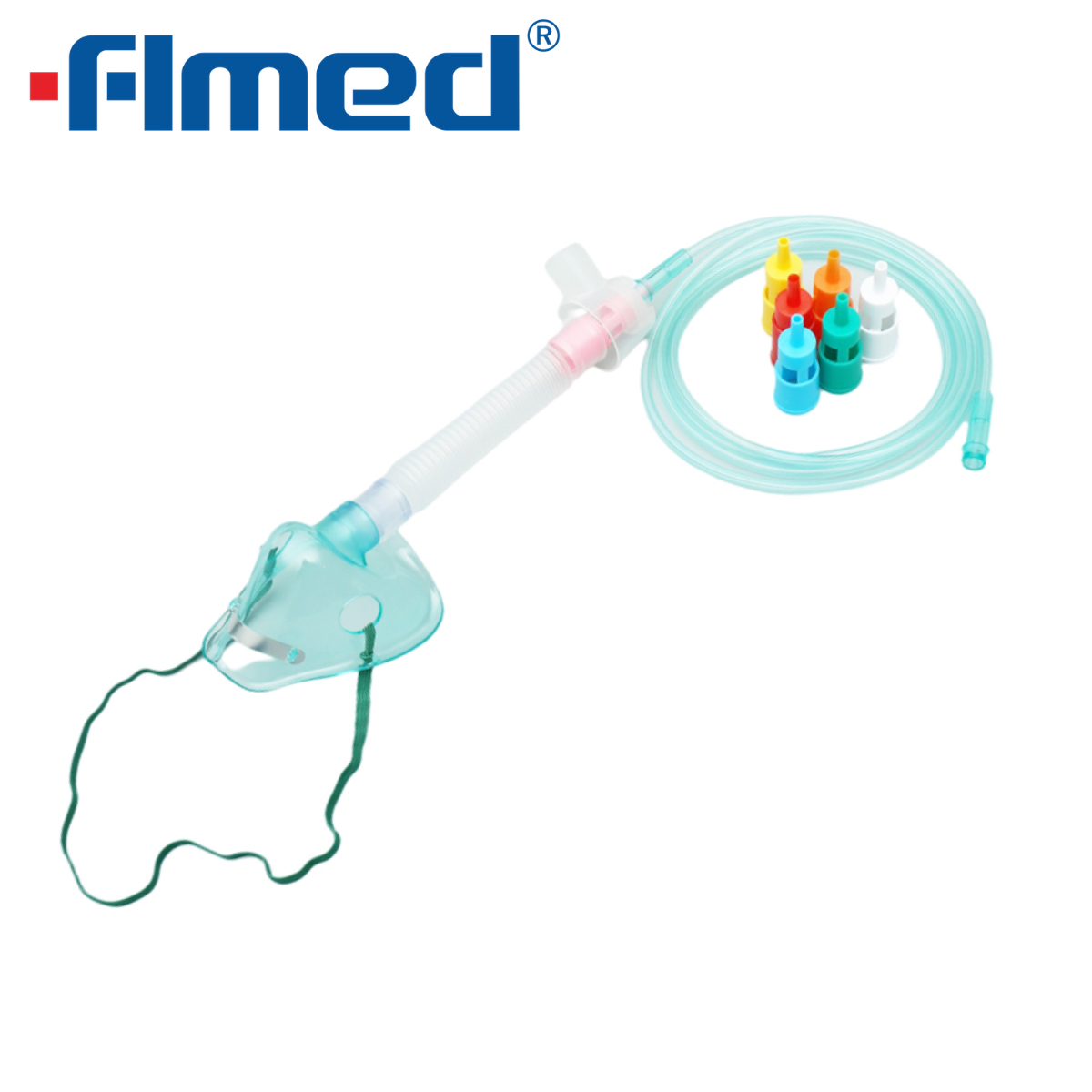Multi-Vent Mask Venturi with 7 Feets Tubing