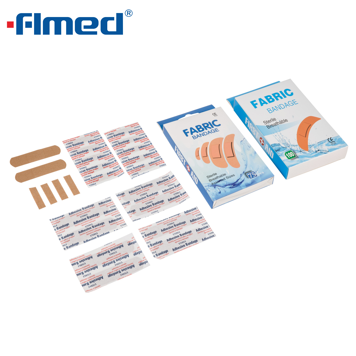 Aidplast Textile First Aid Plaster wound plaster elastic fabric 