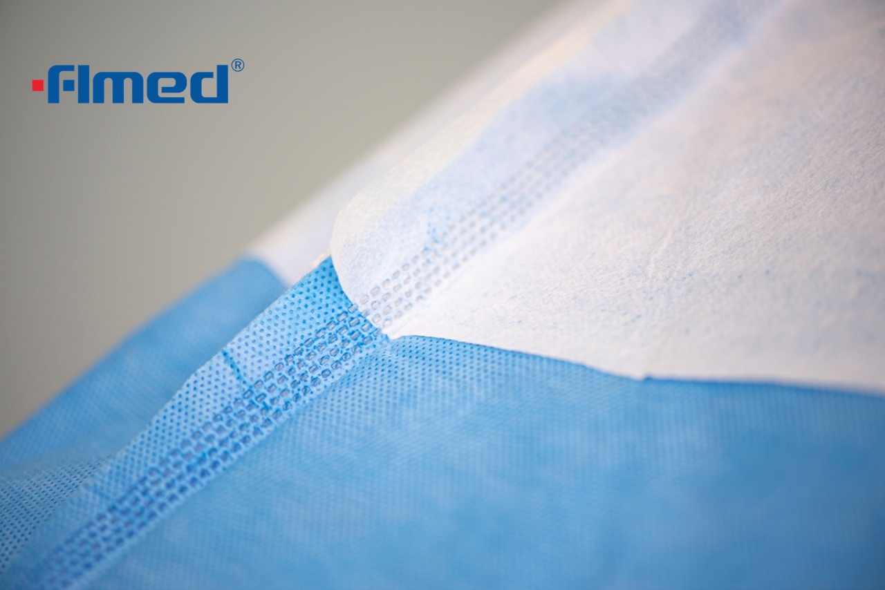 Disposable Sterile Fabric Reinforced Surgical Gown