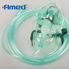 ADULT DISPOSABLE OXYGEN MASK, 7' TUBING