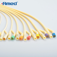 2-Way Silicone Coated Catheter foley catheter latex