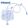 Medical Urinary Drainage Bag with Anti Reflux Device 2000Ml