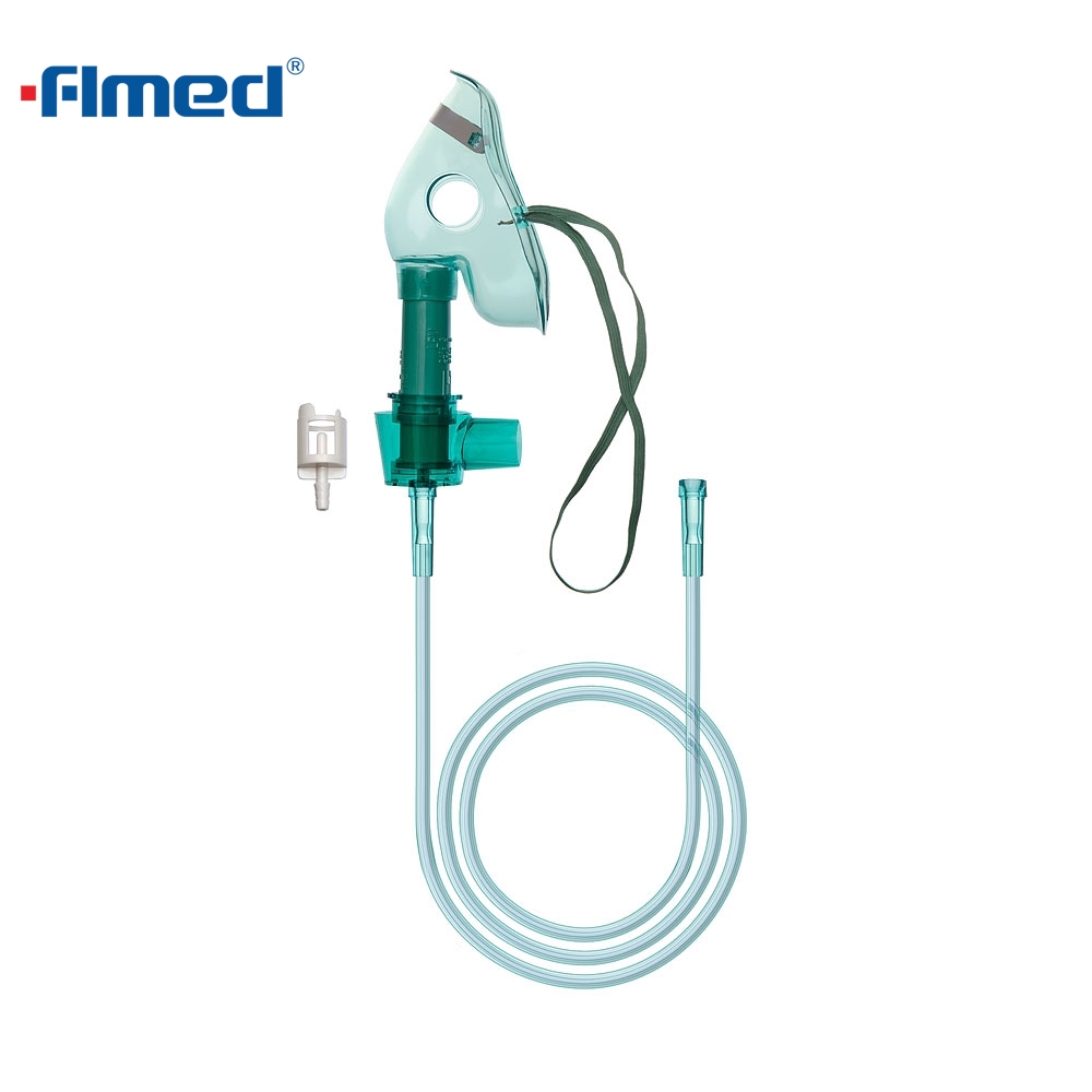 Multi-vent Oxygen Mask with tubing for Medical Use