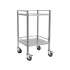 Clinicart Stainless Medical Instrument Trolley 500x500x900mm 